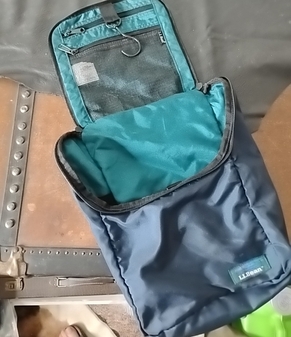 L.L. Bean Navy Blue Men's Belt Sling Pack
